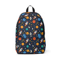 Space Rockets Kids Backpack – Galaxy Planets & Stars School Bag